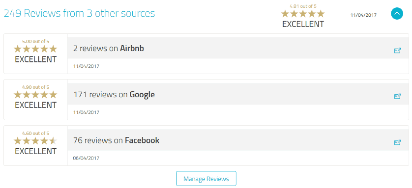 Entraremos em contacto consigo por e-mail e fontes de classificação externas e as classificações serão agregadas no seu perfil após a equipa da ProvenExpert efetuar a sua verificação.